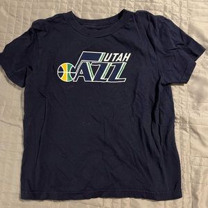 Unisex Utah Jazz T-Shirt, Size 7/6X